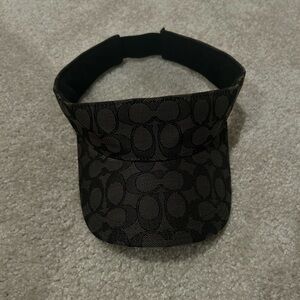 Coach Black and Gray Patterned Accessory